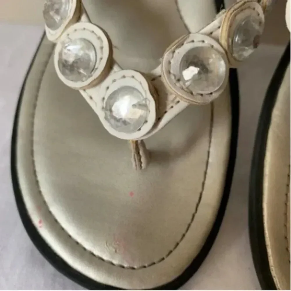 Buster Brown Girl's Sandals White Size 4